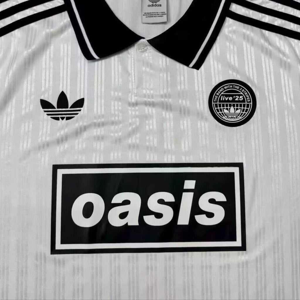 oasis Live 25 Jersey White