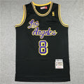 Men's Los Angeles Lakers Kobe Bryant #8 Black Classics Player Jerseys