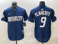 Men's Detroit Tigers Jack Flaherty #9 Navy 2024 City Connect Limited Player Jerseys