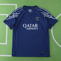 PSG 2024/25 Third Jersey – Navy Blue Wing Outline Kvaratskhelia Dembélé Fan Version