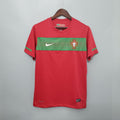 Portugal 2010 Home Jersey – Red Nike Dri-FIT Green Chest Band Retro 2010 FIFA World Cup South Africa Football Shirt | Ronaldo Deco Pepe Classic A Selecao das Quinas Kit