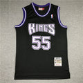 Men's Sacramento Kings Jason Williams Black Hardwood Classics Swingman Jerseys