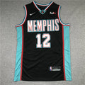 Men's Memphis Grizzlies Ja Morant #12 Black Classics Swingman Jerseys