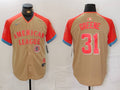 Men's American League Riley Greene #31 Cream 2024 MLB All-Star Game Limited Player Jerseys