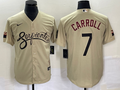 Men's Arizona Diamondbacks Corbin Carroll #7 Sand City Connect Replica Player Jerseys