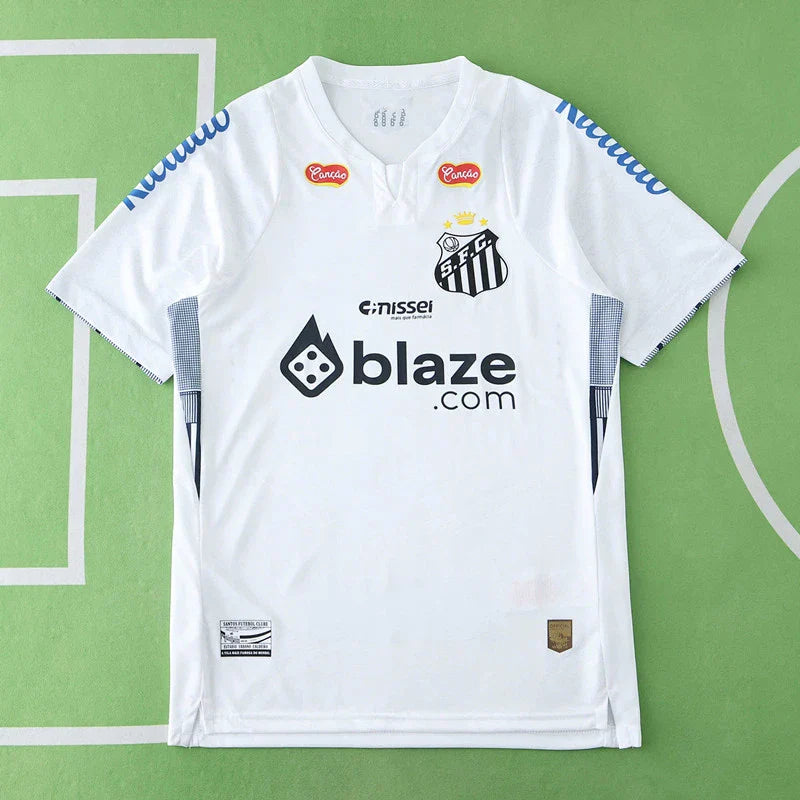 Santos FC Home Fan Version 2024/25 – Umbro White Football Jersey | Neymar Jr #10
