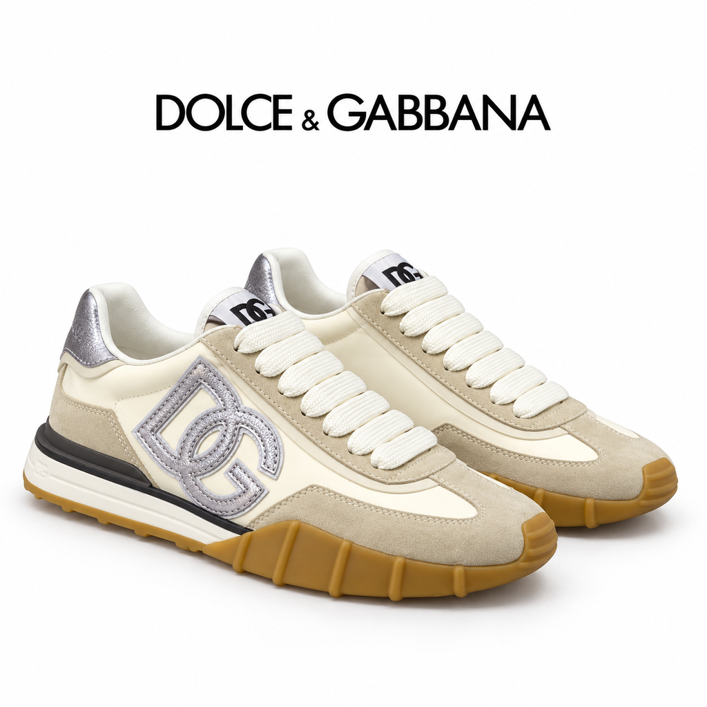 Dolce & Gabbana DG Couple's Athletic Casual Sneakers