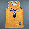 Men's Los Angeles Lakers LeBron James #23 NBA Orange Swingman Jerseys