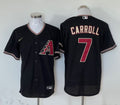 Men's Arizona Diamondbacks Corbin Carroll #7 Black Limited Player Jerseys