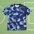 Tottenham Hotspur Training Shirt Fan Version 2024/25 – Navy Blue All-Over Bubble Print Pre-Match Top