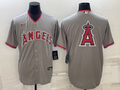 Men's Los Angeles Angels Gray Alternate Replica Team Jerseys