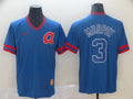 Men's Atlanta Braves Dale Murphy #3 Blue Replica Player Jerseys