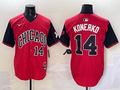 Men's Chicago White Sox Paul Konerko #14 Red/Black 2025 City Connect Limited Retired Player Jerseys