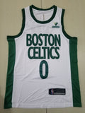 Men's Boston Celtics Jayson Tatum White Swingman Player Jerseys - City Edition