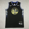 Men's Golden State Warriors Jordan Poole #3 City Edition Black Classic Jerseys