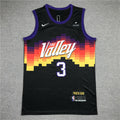 Men's Phoenix Suns Chris Paul #3 Black 2020/21 Swingman Jerseys