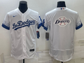 Men's Los Angeles Dodgers White Replica Baseball Jerseys