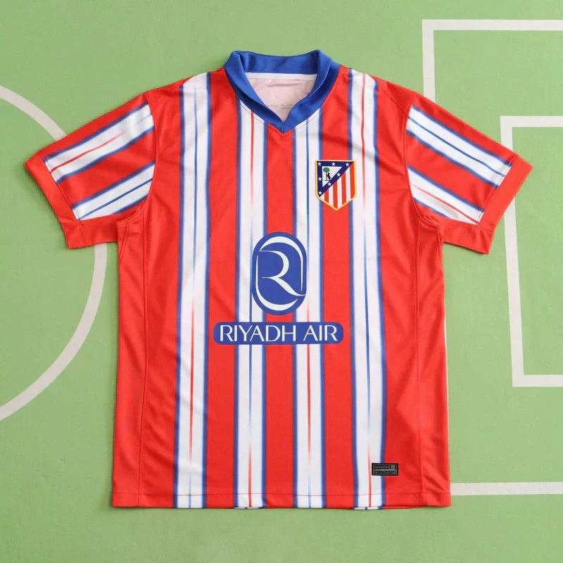 Atlético de Madrid Home Jersey 2024/25 | Fan Version La Liga Football Shirt with Name & Number