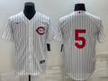 Men's Cincinnati Reds Johnny Bench #5 White 2022 MLB at Field of Dreams Game Authentic Player Jerseys