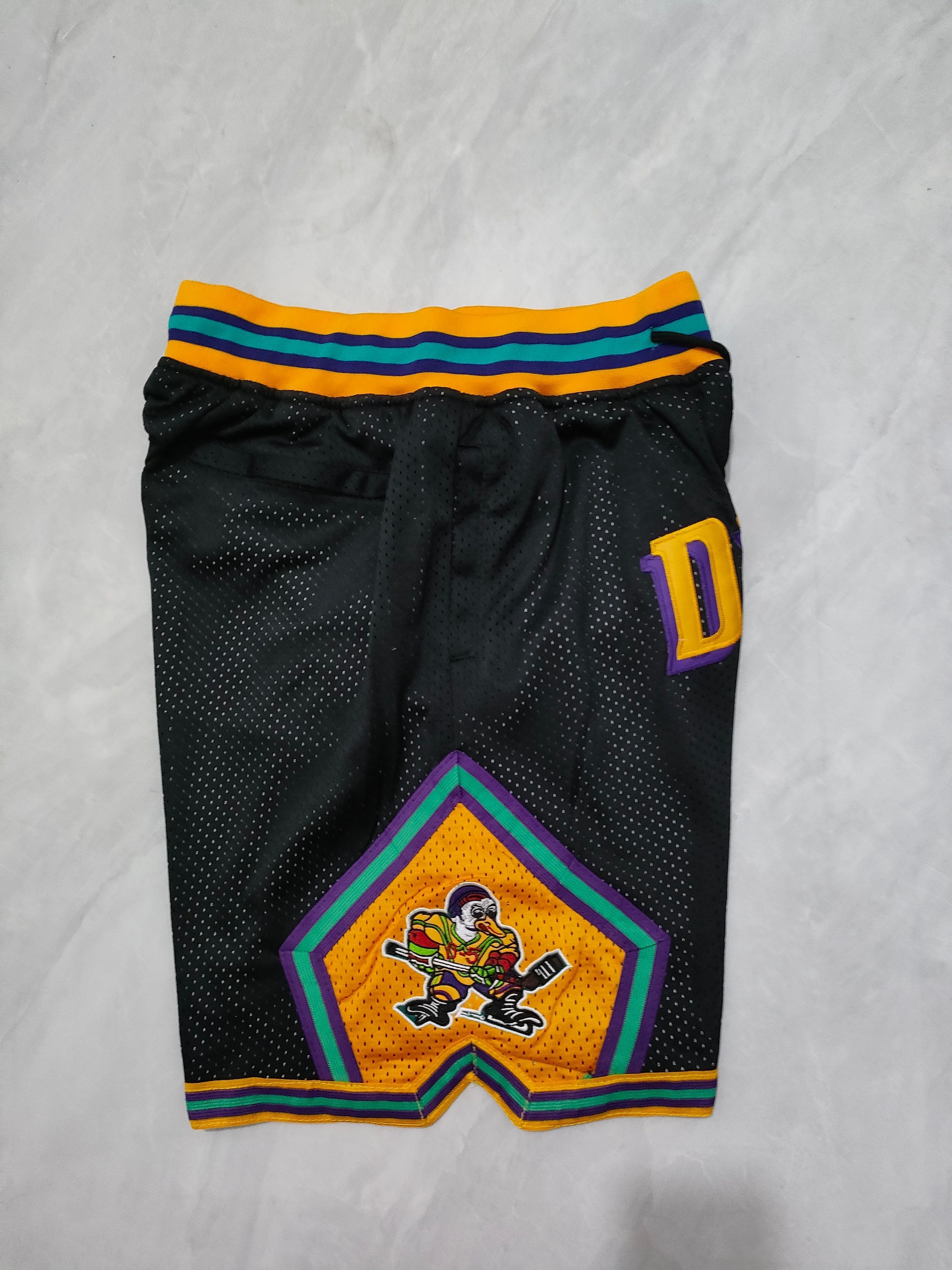 JUST DON Anaheim Ducks Pocket Shorts