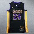 Kobe Bryant #24 Los Angeles Lakers Black Mamba Retirement Edition Swingman Jersey – Nike 5-Star