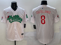 Men's Philadelphia Phillies Nick Castellanos #8 White Player Jerseys