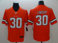 Men's Denver Broncos Phillip Lindsay #30 Orange Game Player Jerseys
