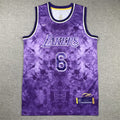 LeBron James #6 Los Angeles Lakers Purple Camo 2022-23 Select Series Swingman Jersey – Nike