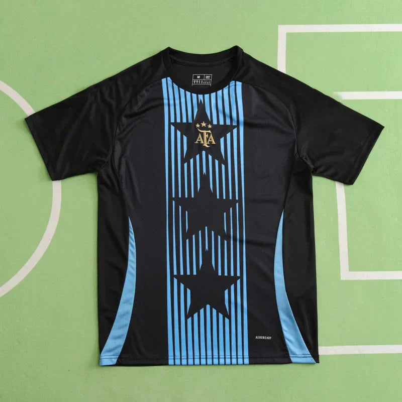 Argentina National Team Black Training Jersey Fan Version 2024