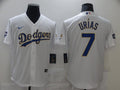 Men's Los Angeles Dodgers Julio Urias #7 White Stitched Jerseys