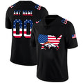 Custom1 Denver Broncos Football Black Limited Fashion Flag Stitched Jerseys  American Football Jerseys