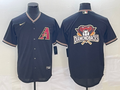 Men's Arizona Diamondbacks Black Replica Team Jerseys