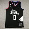 Men's LA Clippers Russell Westbrook Jordan Brand Black 2022/23 Statement Edition Swingman Jerseys