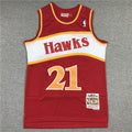 Men's Atlanta Hawks Dominique Wilkins 1986-87 Red Hardwood Classics Swingman Jerseys