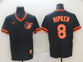 Men's Baltimore Orioles Cal Ripken Jr. #8 Black Replica Team Jerseys