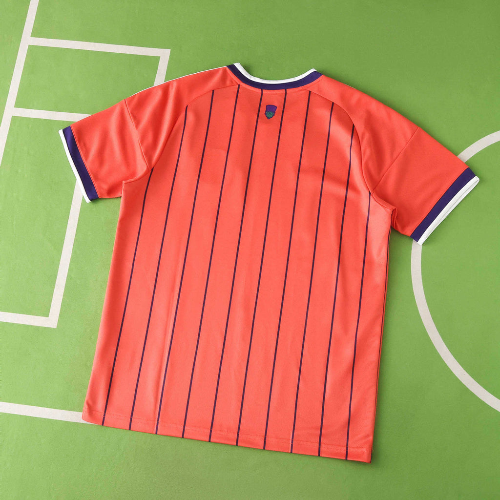 2026 FIFA World Cup Scotland Away Jersey – Tartan Army Orange Pinstripe Fan Kit