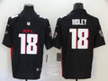 Men's Atlanta Falcons Calvin Ridley #18 Black Player Game Jerseys