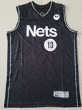 Men's Brooklyn Nets James Harden #13 Black 2020/21 Swingman Player Jerseys