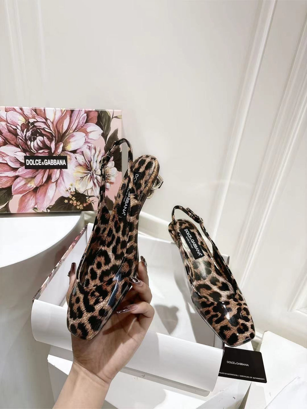 Dolce & Gabbana DG Women's Patent-Leather Heels