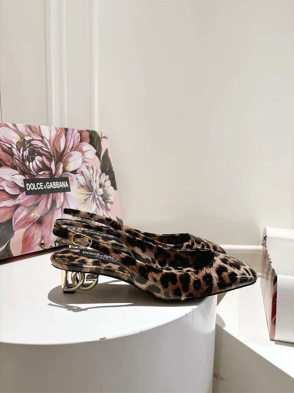 Dolce & Gabbana DG Women's Patent-Leather Heels