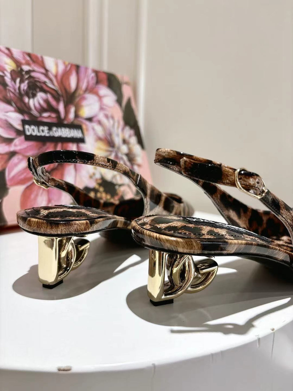 Dolce & Gabbana DG Women's Patent-Leather Heels
