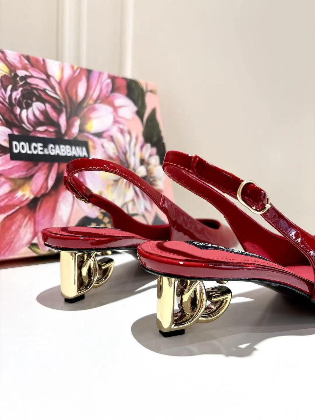 Dolce & Gabbana DG Women's Patent-Leather Heels