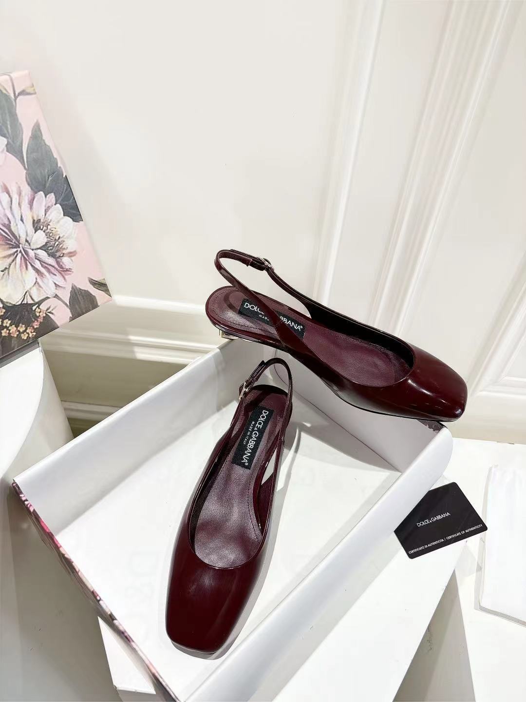 Dolce & Gabbana DG Women's Patent-Leather Heels