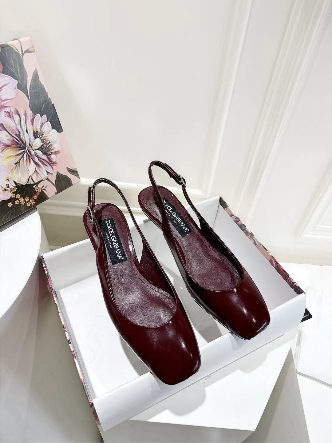 Dolce & Gabbana DG Women's Patent-Leather Heels