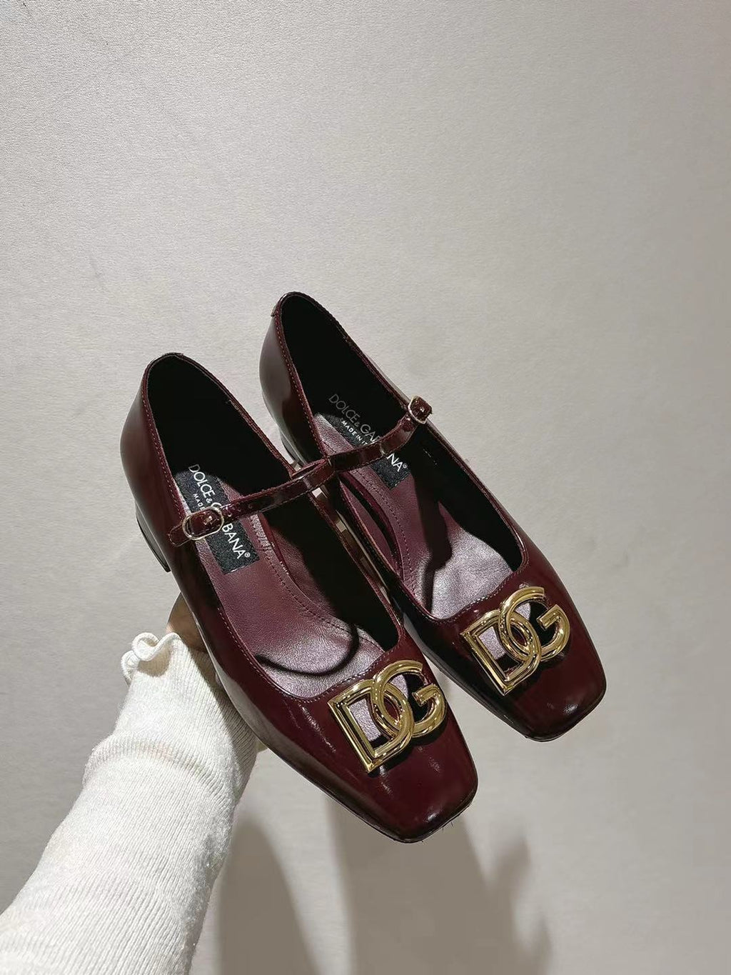 Dolce & Gabbana DG Women's Patent-Leather Heels