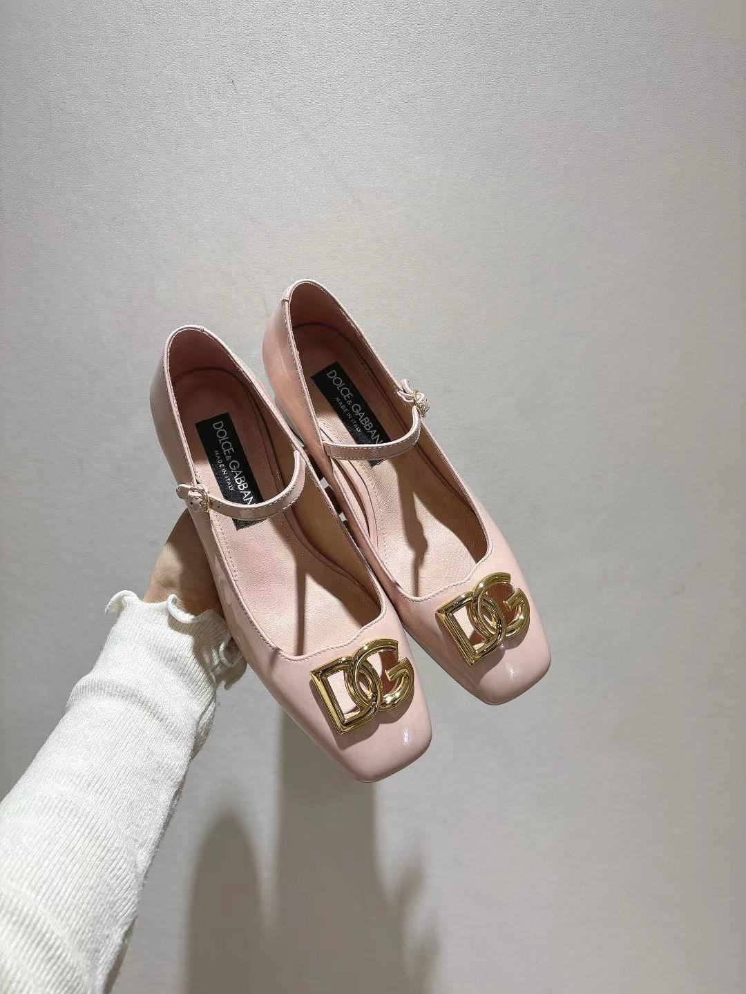 Dolce & Gabbana DG Women's Patent-Leather Heels