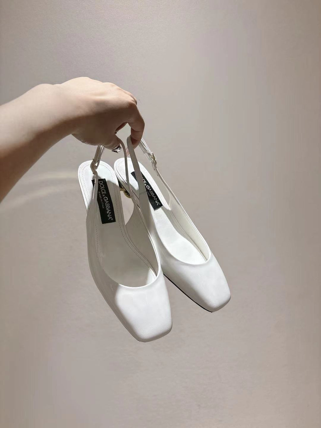 Dolce & Gabbana DG Women's Patent-Leather Heels