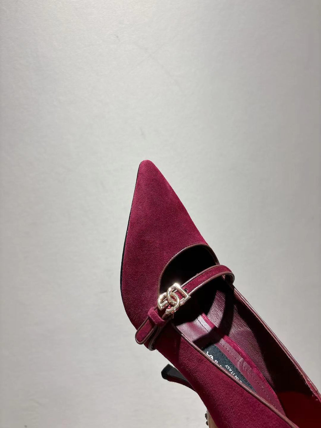 Dolce & Gabbana DG Women's Pointed-Toe Leather Heels