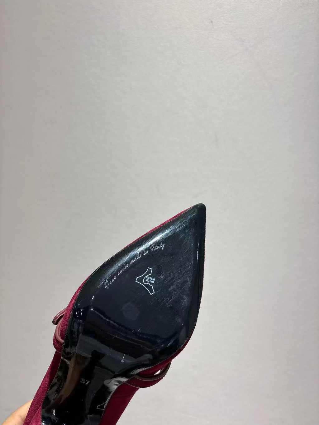 Dolce & Gabbana DG Women's Pointed-Toe Leather Heels
