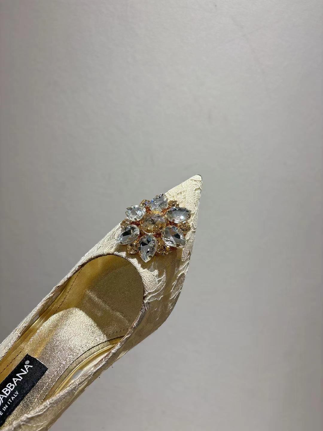 Dolce & Gabbana DG Women's Lace-Mesh Heels